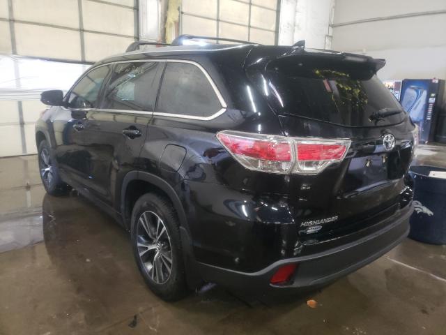 Photo 2 VIN: 5TDJKRFH7GS323047 - TOYOTA HIGHLANDER 