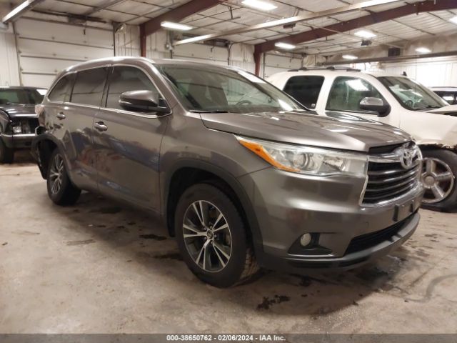 Photo 0 VIN: 5TDJKRFH7GS325784 - TOYOTA HIGHLANDER 