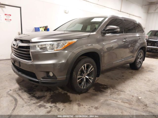 Photo 1 VIN: 5TDJKRFH7GS325784 - TOYOTA HIGHLANDER 