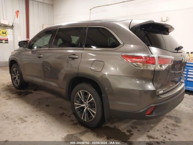 Photo 2 VIN: 5TDJKRFH7GS325784 - TOYOTA HIGHLANDER 