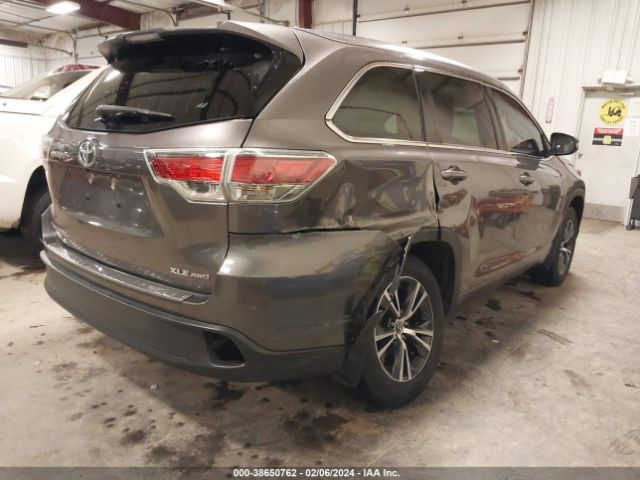 Photo 3 VIN: 5TDJKRFH7GS325784 - TOYOTA HIGHLANDER 