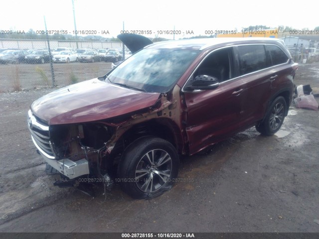 Photo 1 VIN: 5TDJKRFH7GS335568 - TOYOTA HIGHLANDER 