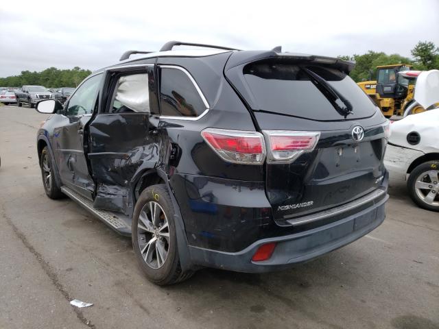 Photo 2 VIN: 5TDJKRFH7GS353410 - TOYOTA HIGHLANDER 