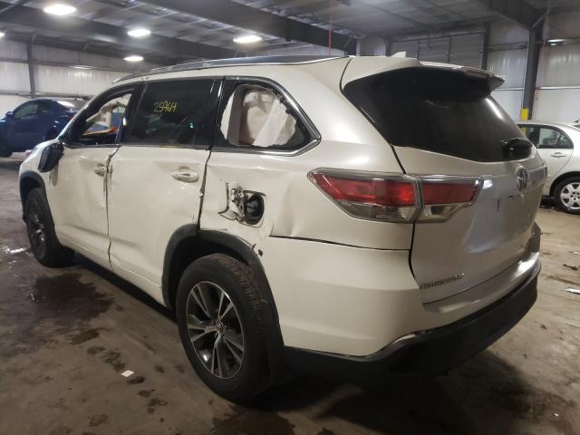 Photo 2 VIN: 5TDJKRFH7GS506691 - TOYOTA HIGHLANDER 