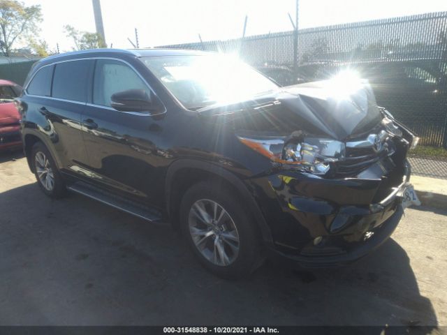 Photo 0 VIN: 5TDJKRFH8ES009503 - TOYOTA HIGHLANDER 