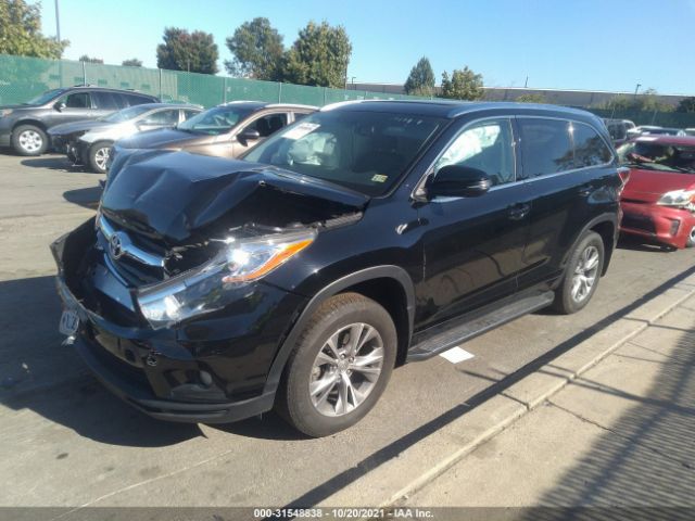 Photo 1 VIN: 5TDJKRFH8ES009503 - TOYOTA HIGHLANDER 