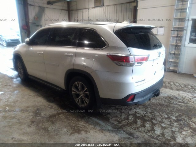 Photo 2 VIN: 5TDJKRFH8ES023949 - TOYOTA HIGHLANDER 