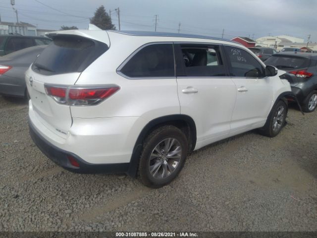 Photo 3 VIN: 5TDJKRFH8FS074465 - TOYOTA HIGHLANDER 