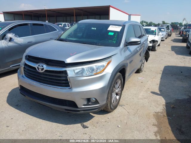 Photo 1 VIN: 5TDJKRFH8FS104371 - TOYOTA HIGHLANDER 