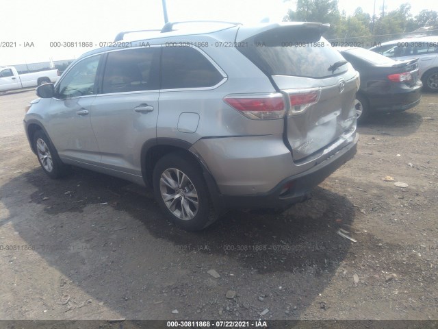 Photo 2 VIN: 5TDJKRFH8FS155210 - TOYOTA HIGHLANDER 