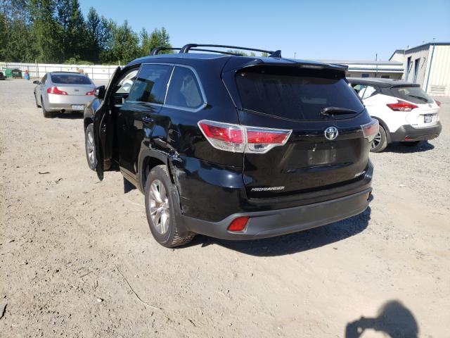 Photo 2 VIN: 5TDJKRFH8FS160357 - TOYOTA HIGHLANDER 