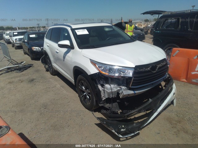 Photo 0 VIN: 5TDJKRFH8GS268379 - TOYOTA HIGHLANDER 