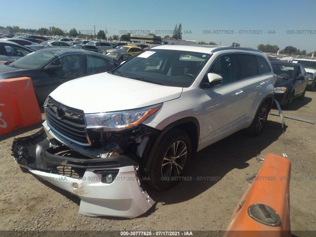 Photo 1 VIN: 5TDJKRFH8GS268379 - TOYOTA HIGHLANDER 