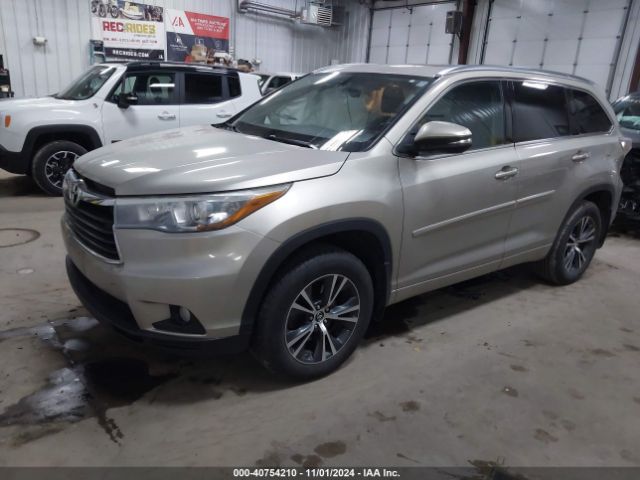 Photo 1 VIN: 5TDJKRFH8GS277888 - TOYOTA HIGHLANDER 