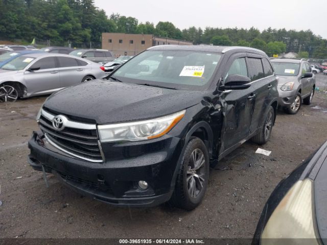 Photo 1 VIN: 5TDJKRFH8GS301431 - TOYOTA HIGHLANDER 