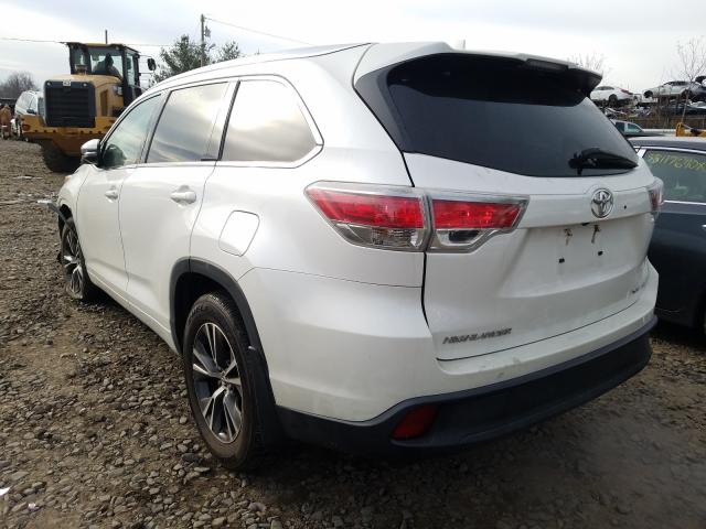 Photo 2 VIN: 5TDJKRFH8GS302000 - TOYOTA HIGHLANDER 