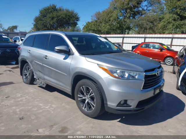 Photo 0 VIN: 5TDJKRFH8GS304748 - TOYOTA HIGHLANDER 