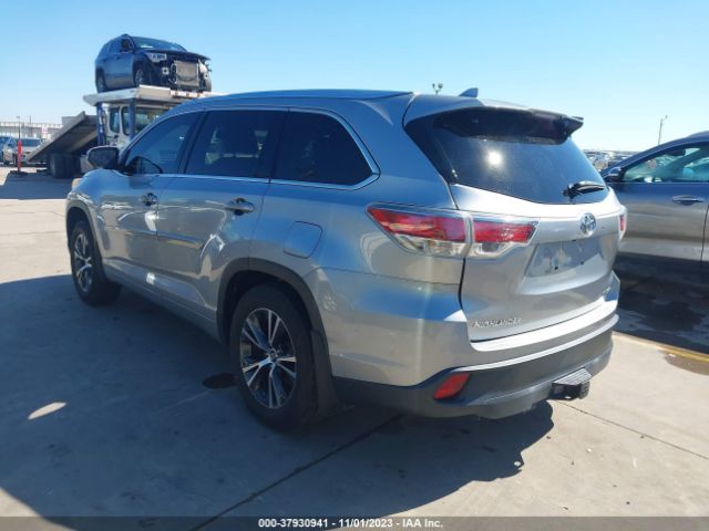 Photo 2 VIN: 5TDJKRFH8GS304748 - TOYOTA HIGHLANDER 