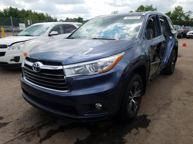 Photo 1 VIN: 5TDJKRFH8GS310436 - TOYOTA HIGHLANDER 