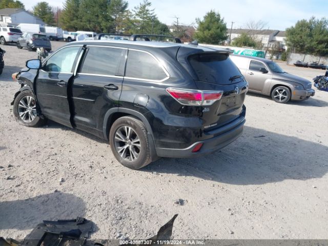 Photo 2 VIN: 5TDJKRFH8GS313501 - TOYOTA HIGHLANDER 