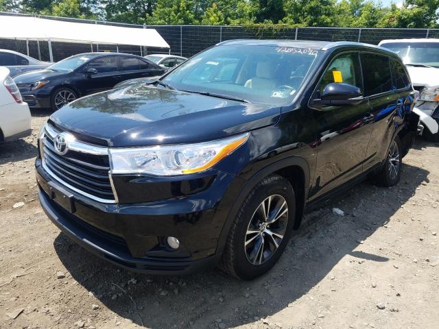 Photo 1 VIN: 5TDJKRFH8GS336647 - TOYOTA HIGHLANDER 