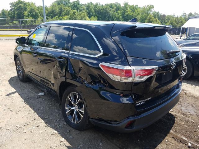 Photo 2 VIN: 5TDJKRFH8GS336647 - TOYOTA HIGHLANDER 