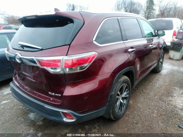 Photo 3 VIN: 5TDJKRFH8GS343419 - TOYOTA HIGHLANDER 