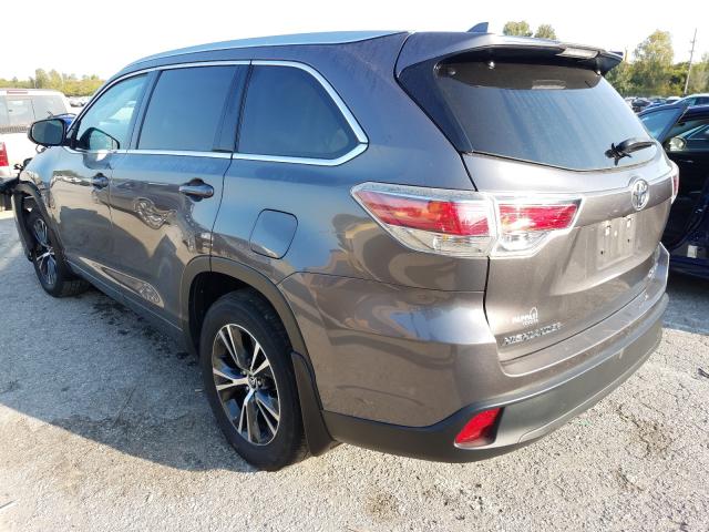 Photo 2 VIN: 5TDJKRFH8GS505582 - TOYOTA HIGHLANDER 