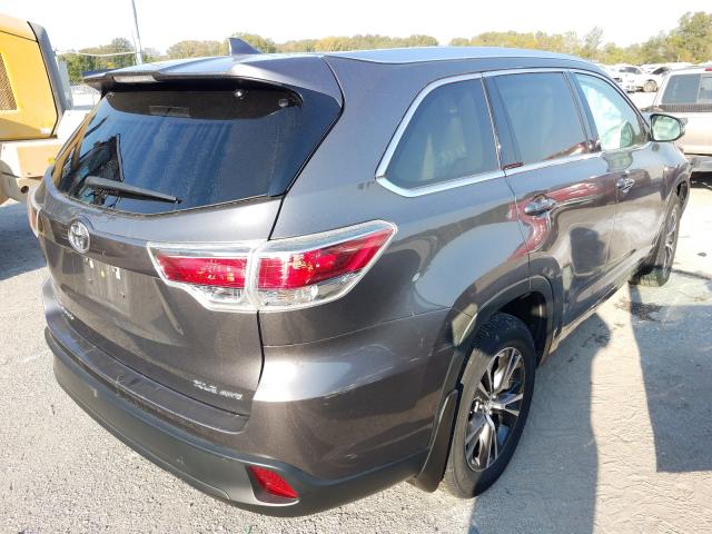 Photo 3 VIN: 5TDJKRFH8GS505582 - TOYOTA HIGHLANDER 