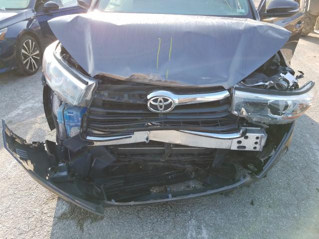 Photo 8 VIN: 5TDJKRFH8GS505582 - TOYOTA HIGHLANDER 