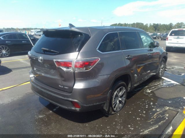 Photo 3 VIN: 5TDJKRFH8GS506201 - TOYOTA HIGHLANDER 