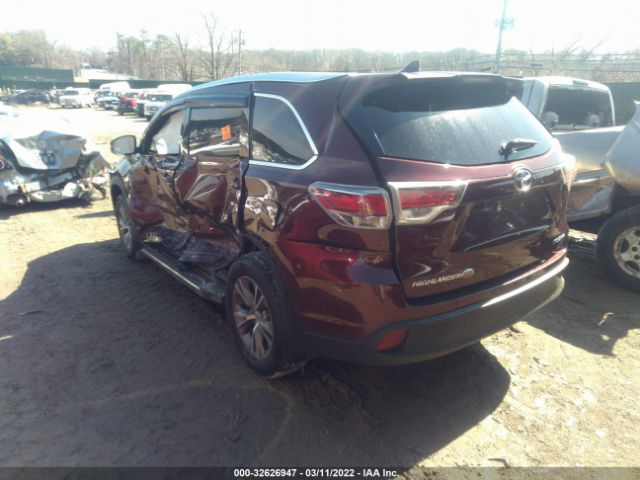 Photo 2 VIN: 5TDJKRFH9FS140988 - TOYOTA HIGHLANDER 