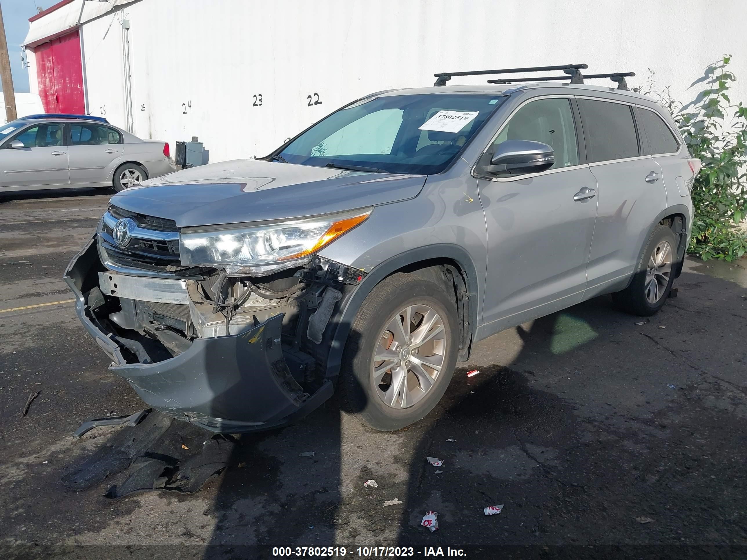 Photo 1 VIN: 5TDJKRFH9FS150467 - TOYOTA HIGHLANDER 