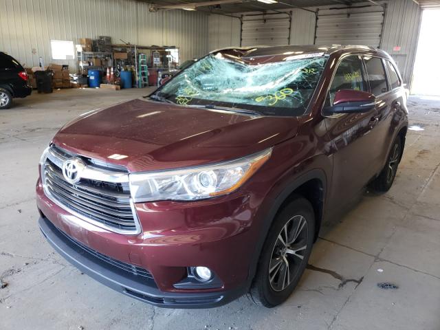 Photo 1 VIN: 5TDJKRFH9GS235486 - TOYOTA HIGHLANDER 