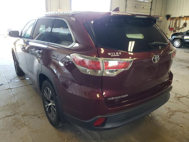 Photo 2 VIN: 5TDJKRFH9GS235486 - TOYOTA HIGHLANDER 