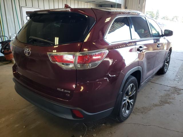 Photo 3 VIN: 5TDJKRFH9GS235486 - TOYOTA HIGHLANDER 