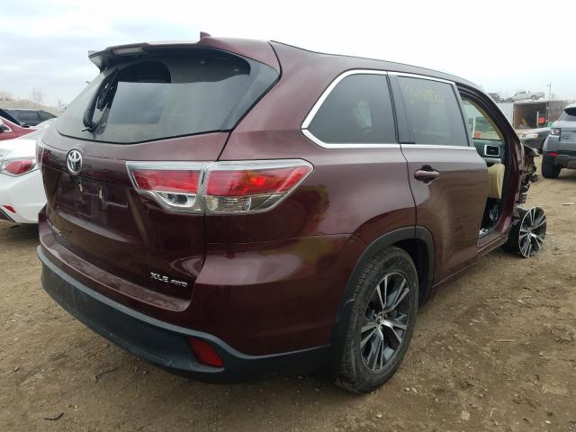 Photo 3 VIN: 5TDJKRFH9GS244088 - TOYOTA HIGHLANDER 