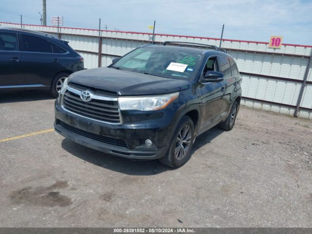 Photo 1 VIN: 5TDJKRFH9GS266737 - TOYOTA HIGHLANDER 