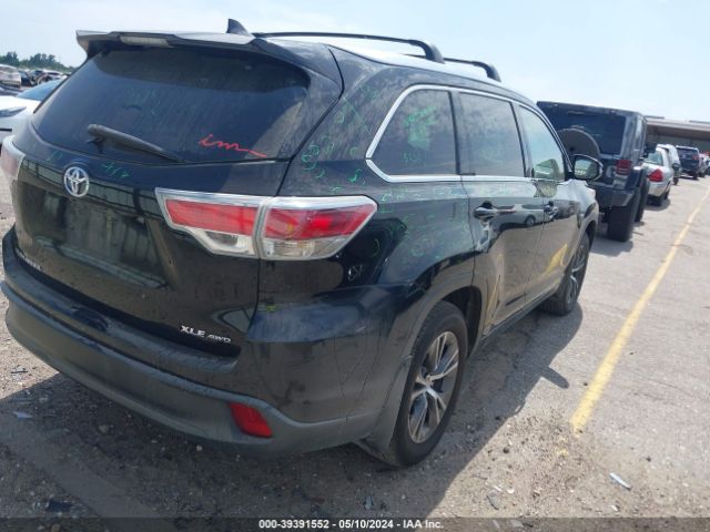 Photo 3 VIN: 5TDJKRFH9GS266737 - TOYOTA HIGHLANDER 