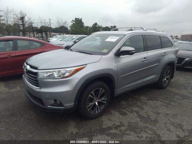 Photo 1 VIN: 5TDJKRFH9GS271050 - TOYOTA HIGHLANDER 