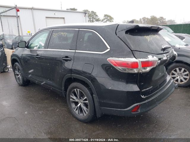 Photo 2 VIN: 5TDJKRFH9GS277012 - TOYOTA HIGHLANDER 