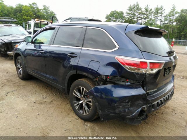 Photo 2 VIN: 5TDJKRFH9GS299642 - TOYOTA HIGHLANDER 