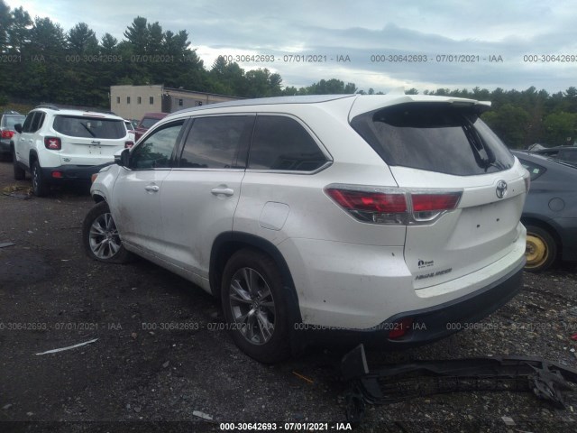 Photo 2 VIN: 5TDJKRFHXES057603 - TOYOTA HIGHLANDER 