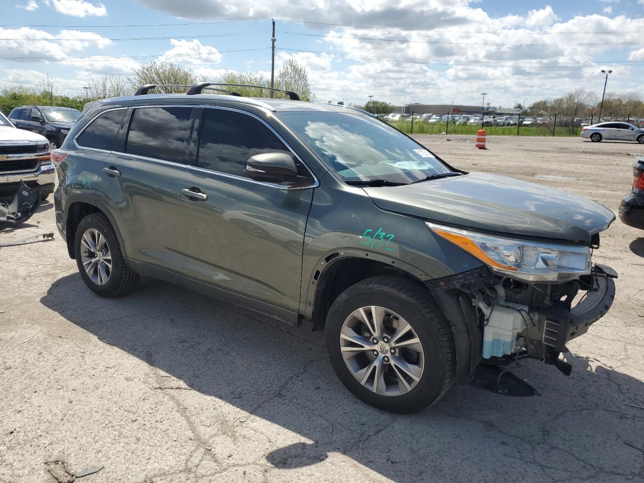 Photo 3 VIN: 5TDJKRFHXES059285 - TOYOTA HIGHLANDER 