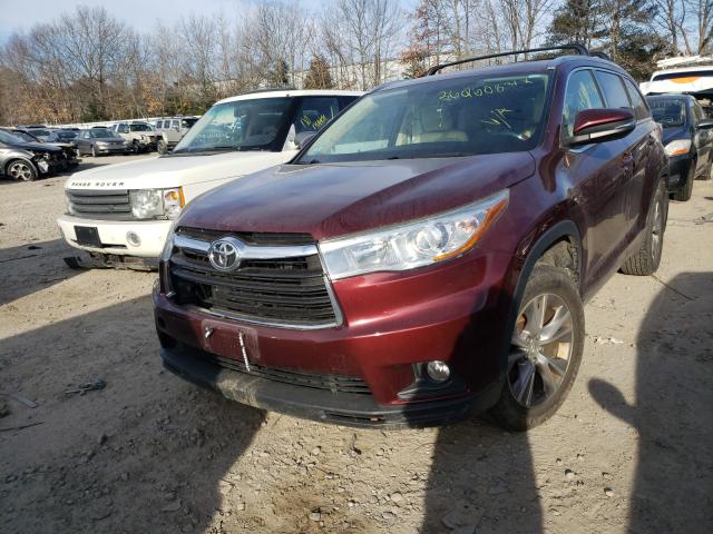 Photo 1 VIN: 5TDJKRFHXFS084415 - TOYOTA HIGHLANDER 