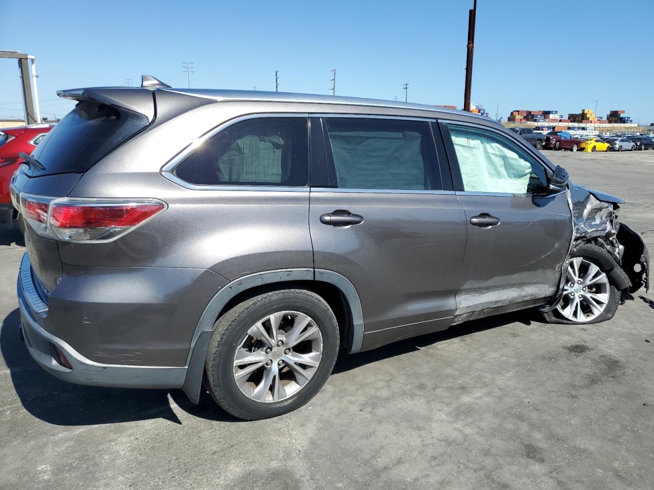 Photo 2 VIN: 5TDJKRFHXFS104078 - TOYOTA HIGHLANDER 