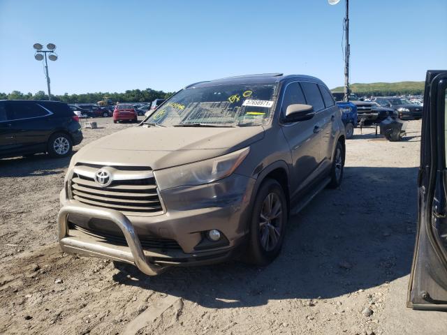 Photo 1 VIN: 5TDJKRFHXFS115971 - TOYOTA HIGHLANDER 