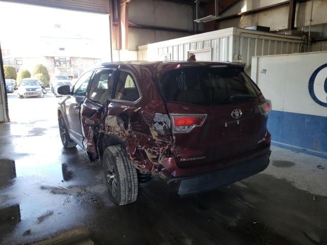 Photo 2 VIN: 5TDJKRFHXGS234539 - TOYOTA HIGHLANDER 