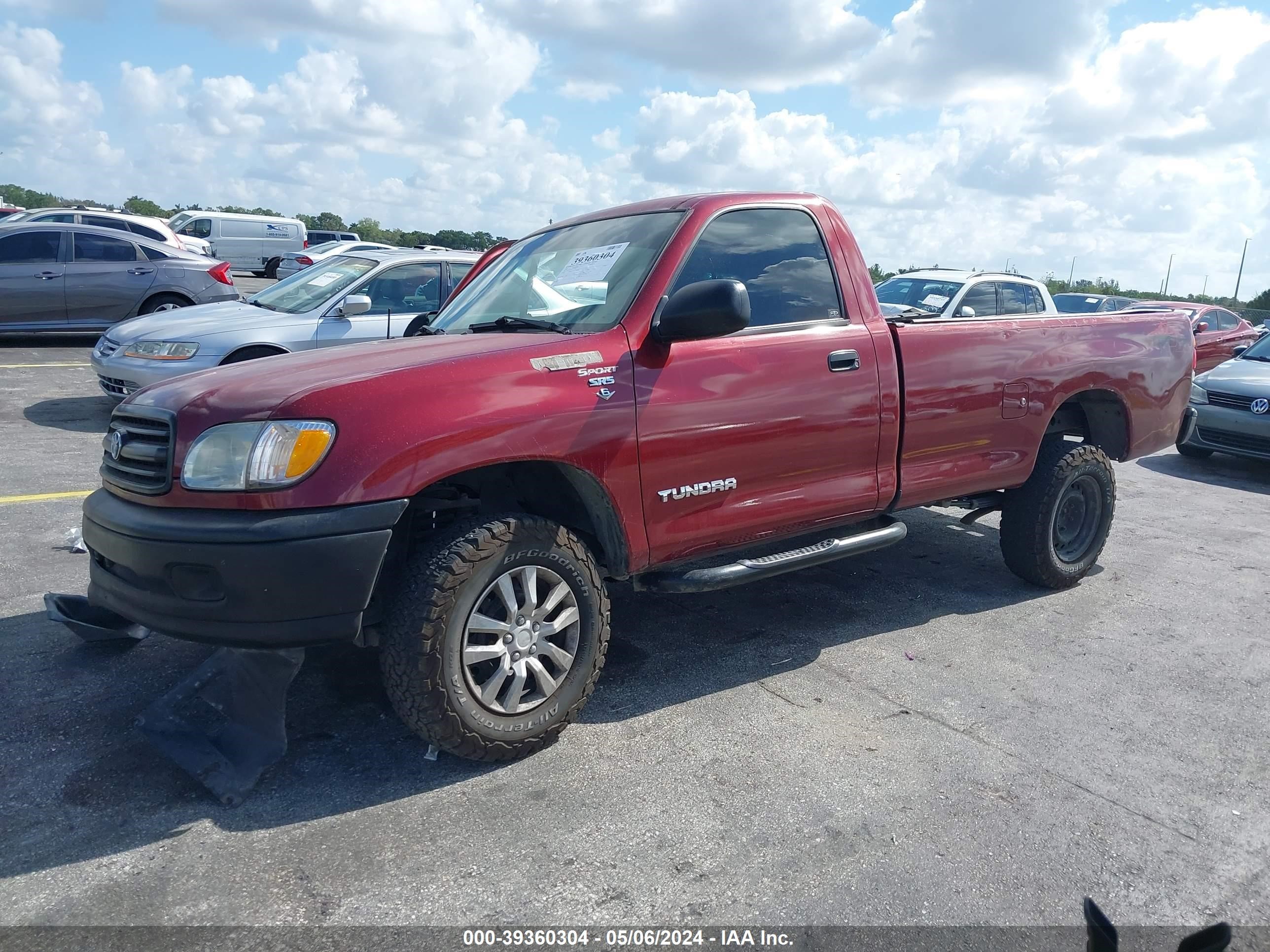 Photo 1 VIN: 5TDJN32182S258983 - TOYOTA TUNDRA 