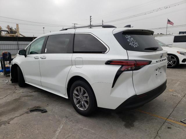 Photo 2 VIN: 5TDJRKEC1NS122167 - TOYOTA SIENNA XLE 